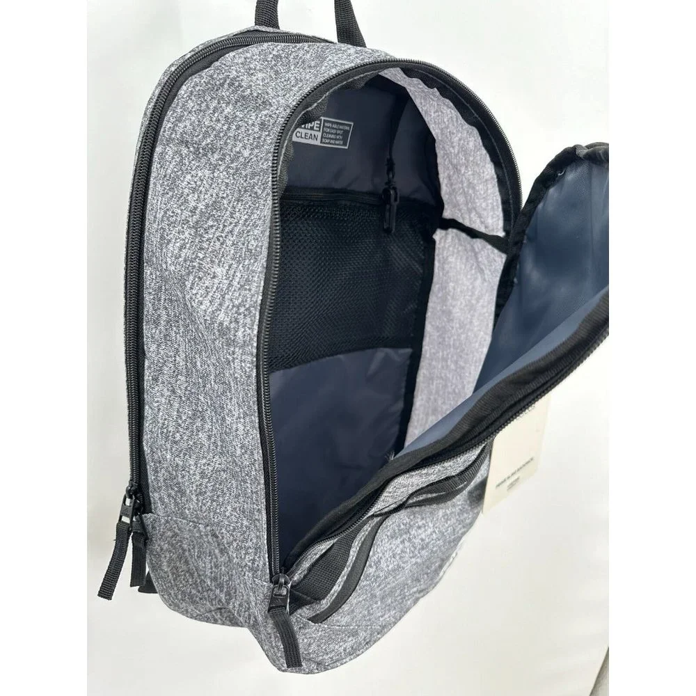 adidas Prime Sling Backpack Heather Gray Large School Bag Fits Laptop/Tablet Boy